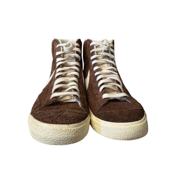 Nike Blazer '77 Vintage Mid Cacao Wow Women’s 12 Fuzzy Suede *Fits Like An 11.5* - Picture 6 of 8